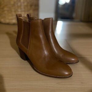 Madewell Brown Ankle Boots